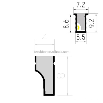 Luz de tira LED 2835 para la luz del gabinete LED